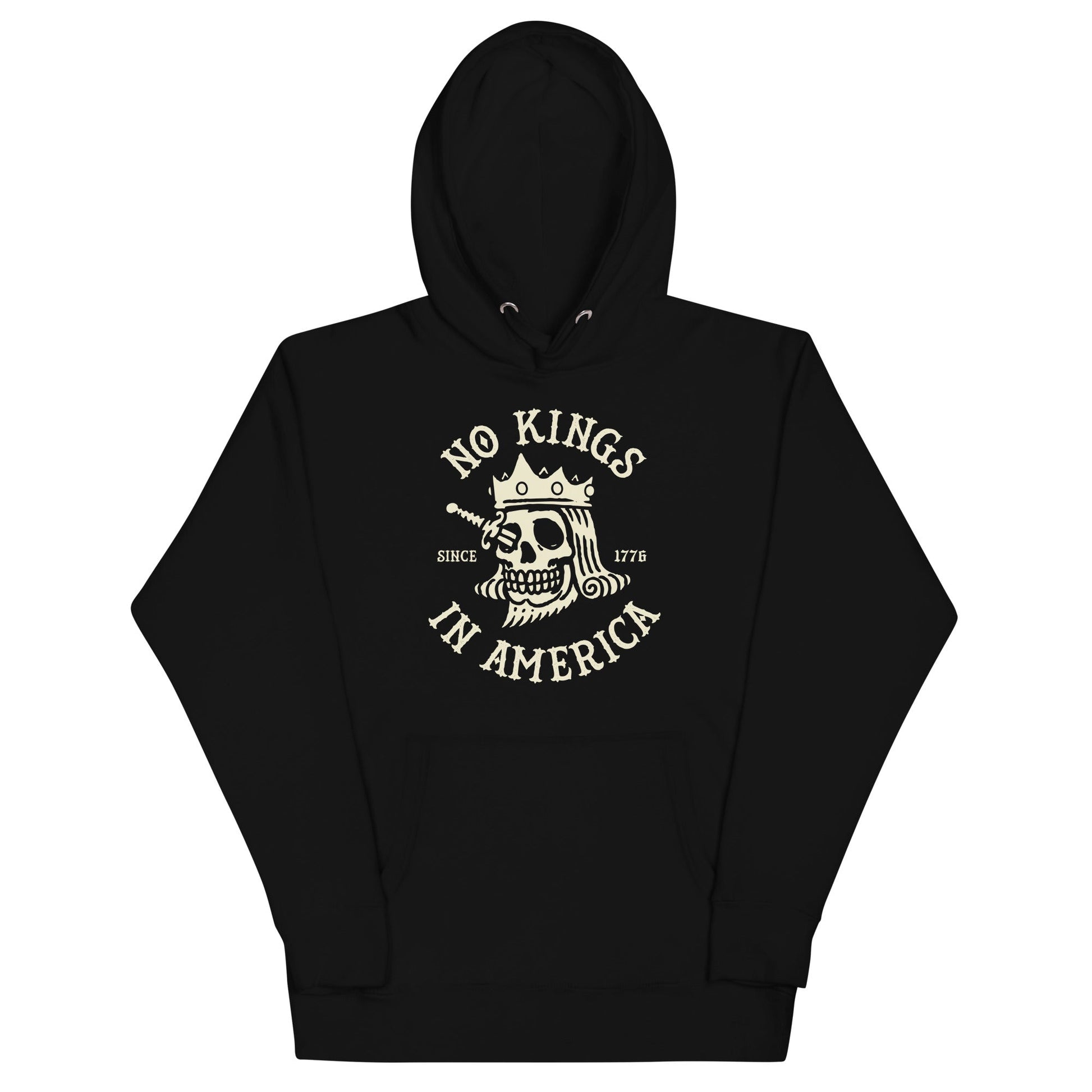 No Kings Hoodie T-Shirts, Sweatshirt | InkThreadWorks.com (Image 2)