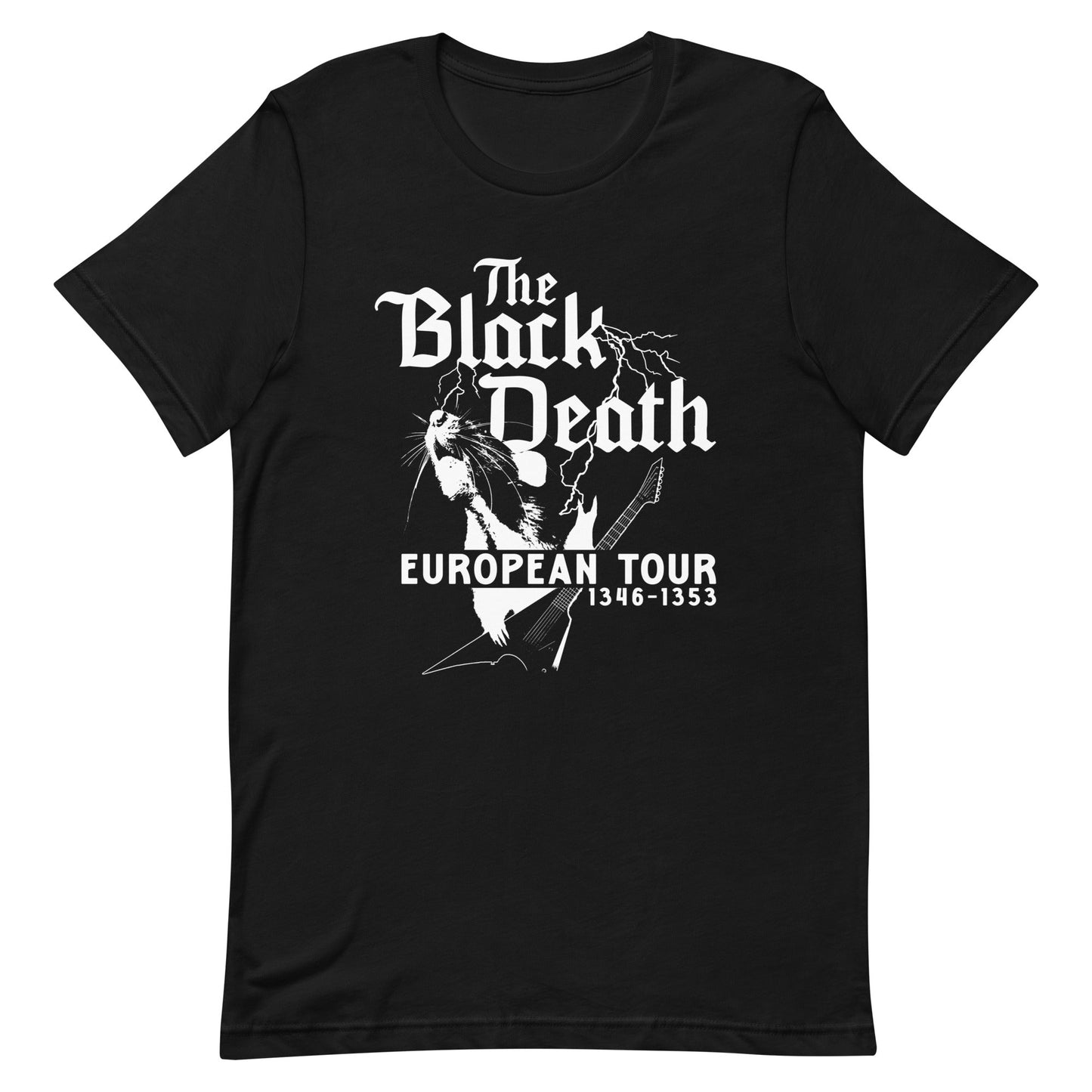 The Black Death European Tour Men's Signature Tee