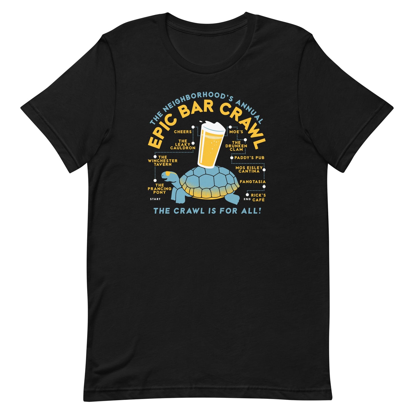 Epic Bar Crawl Men's Signature Tee