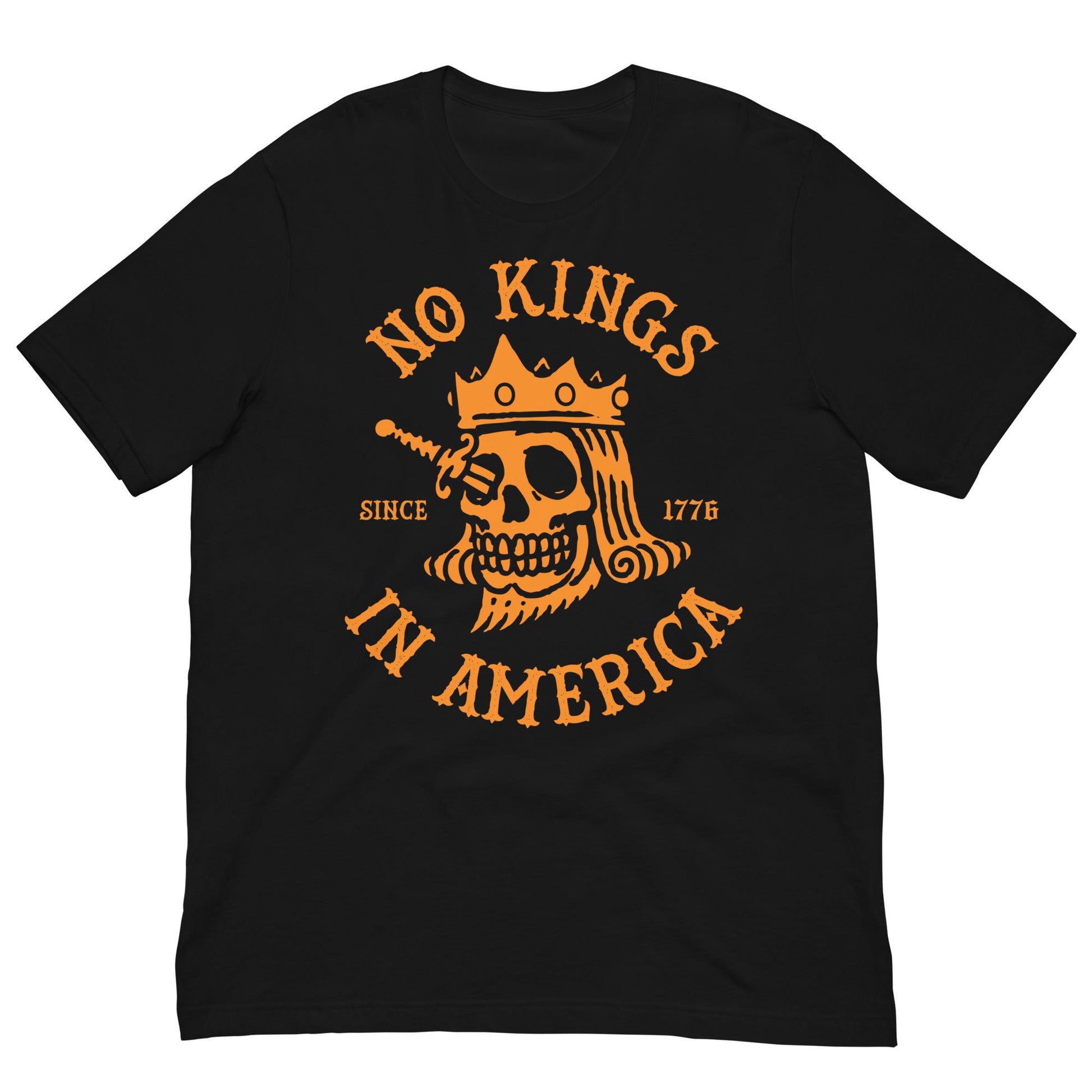 No Kings Halloween T-shirt Hoodie, Sweatshirt | InkThreadWorks.com (Image 2)