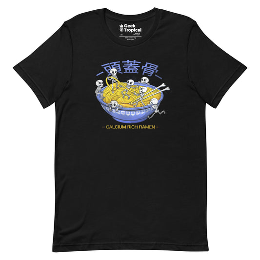 Kawaii Anime Ramen Skeleton T-Shirt