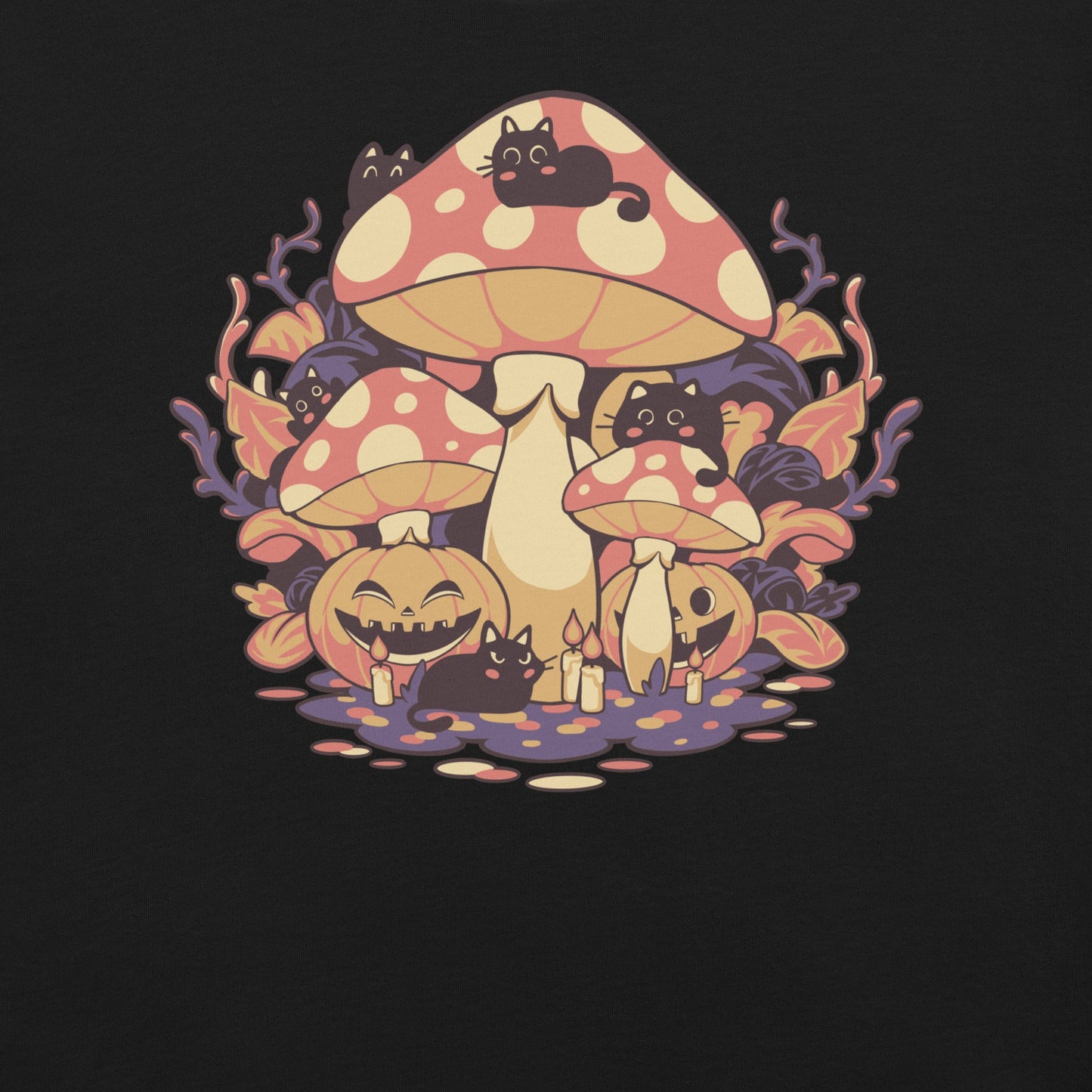 Cogumiaus Halloween Cats T-Shirt