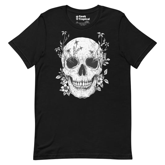 Floral Skull T-Shirt