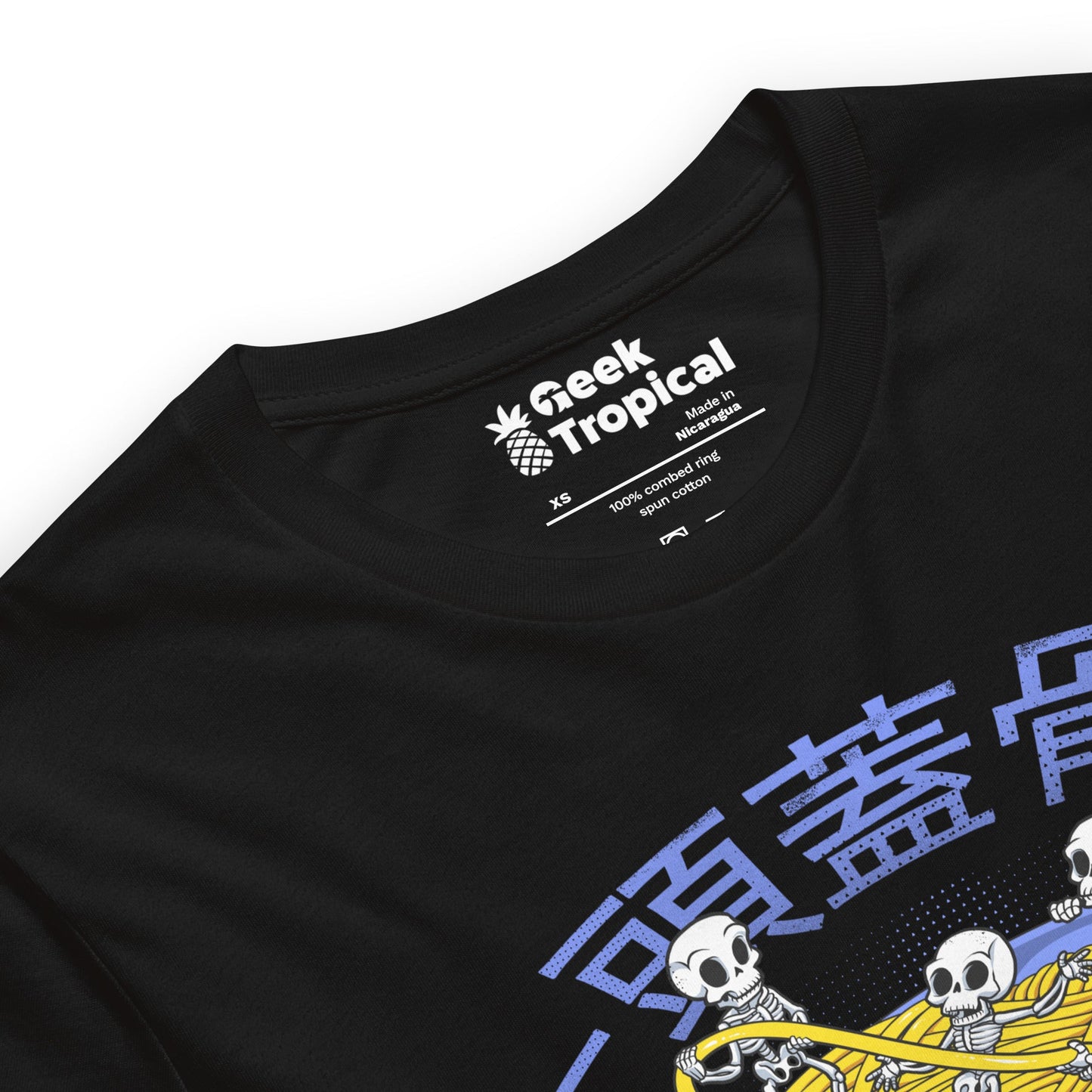Kawaii Anime Ramen Skeleton T-Shirt