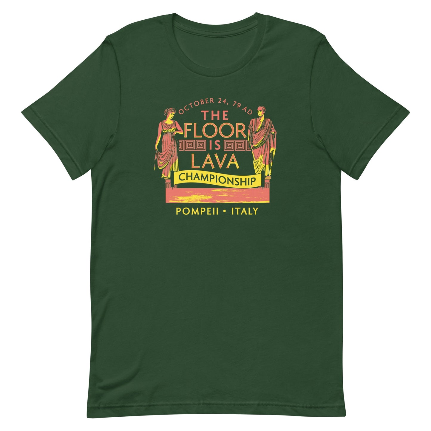 Pompeii Floor is Lava Championship Men's Signature Tee