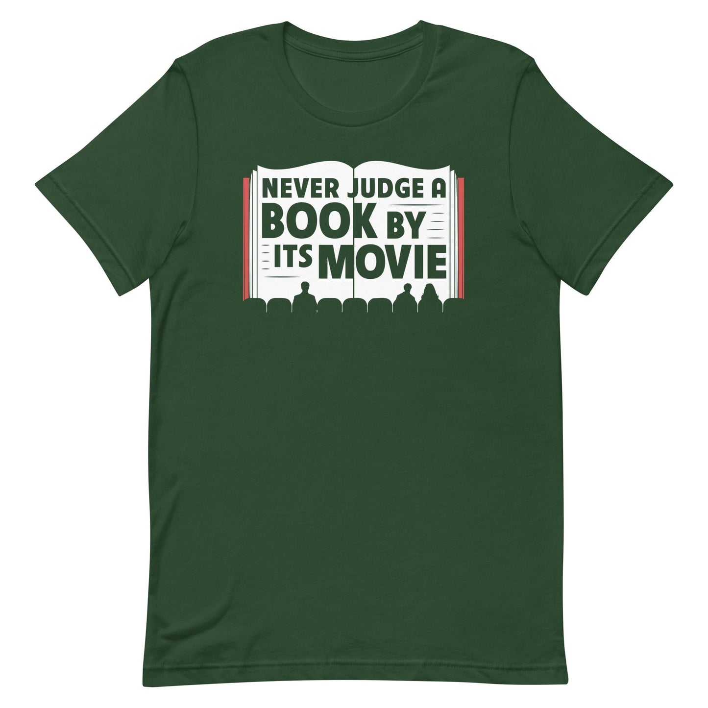 Never Judge A Book By Its Movie Men's Signature Tee