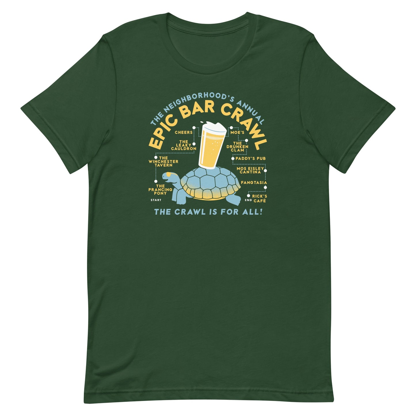 Epic Bar Crawl Men's Signature Tee
