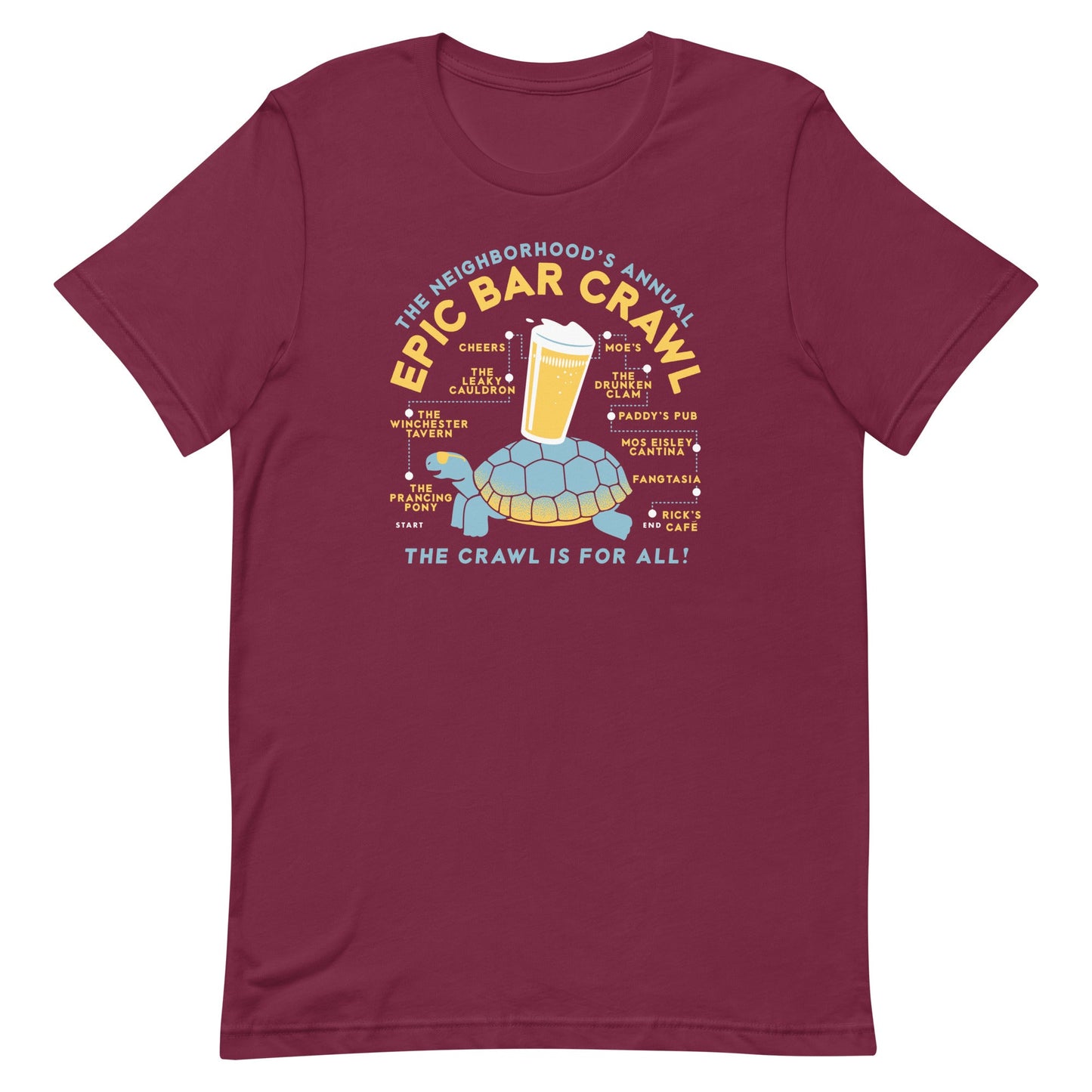 Epic Bar Crawl Men's Signature Tee
