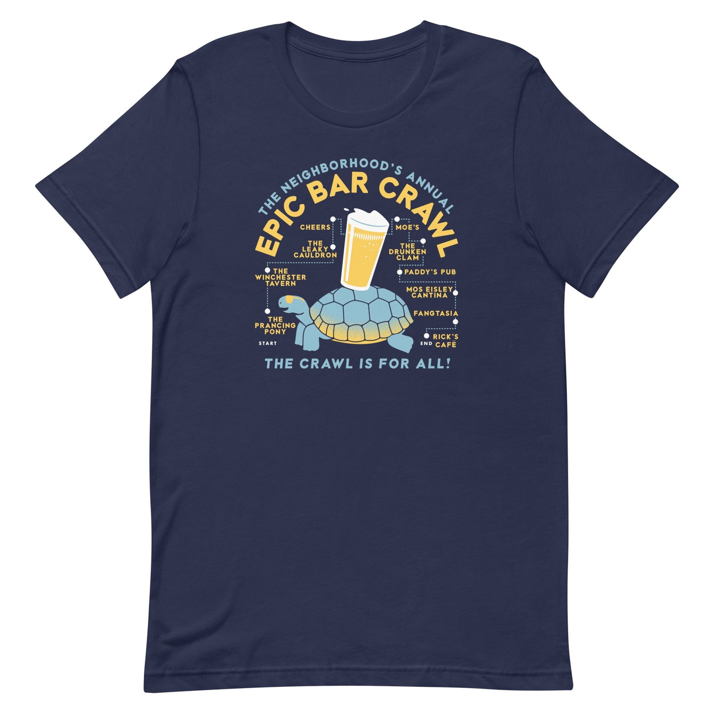 Epic Bar Crawl Men's Signature Tee