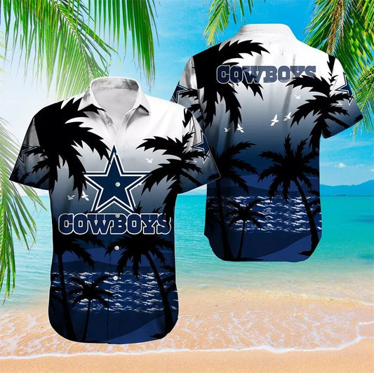 Dallas Cowboys Hawaiian Shirt Ocean Breeze Design 143085