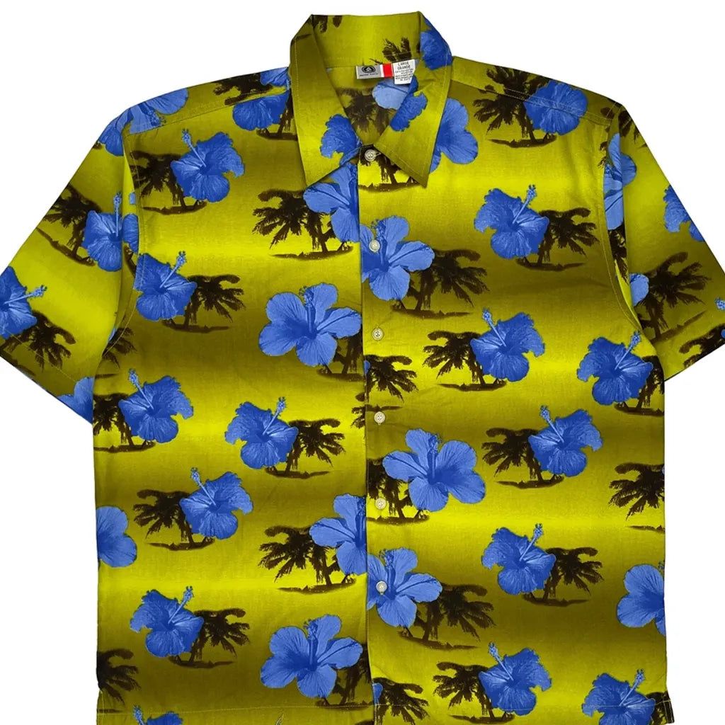 Arizona Jeans Hawaiian Shirt - Large Multicoloured Polyester