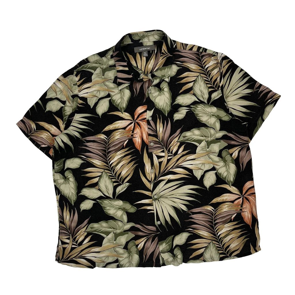 Croft & Barrow Hawaiian Shirt - XL Multicoloured Cotton