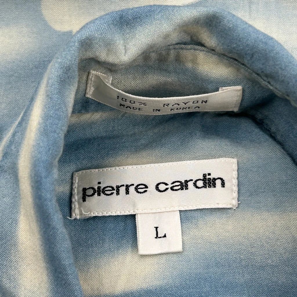 Pierre Cardin Floral Hawaiian Shirt - Large Multicoloured Viscose