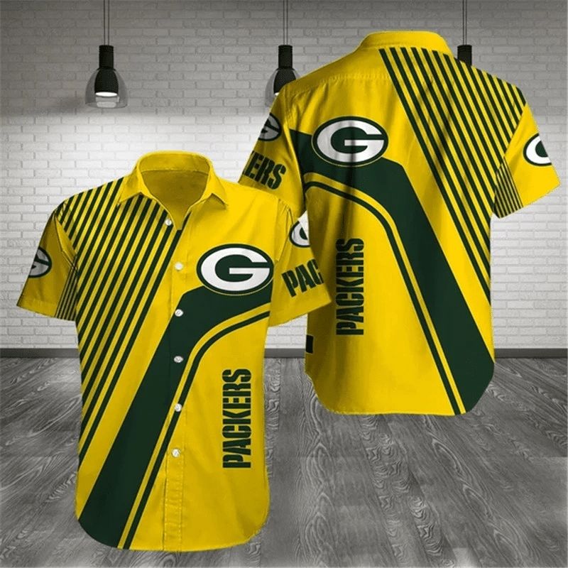 Green Bay Packers Hawaiian Shirt Striker Pride Design 705676