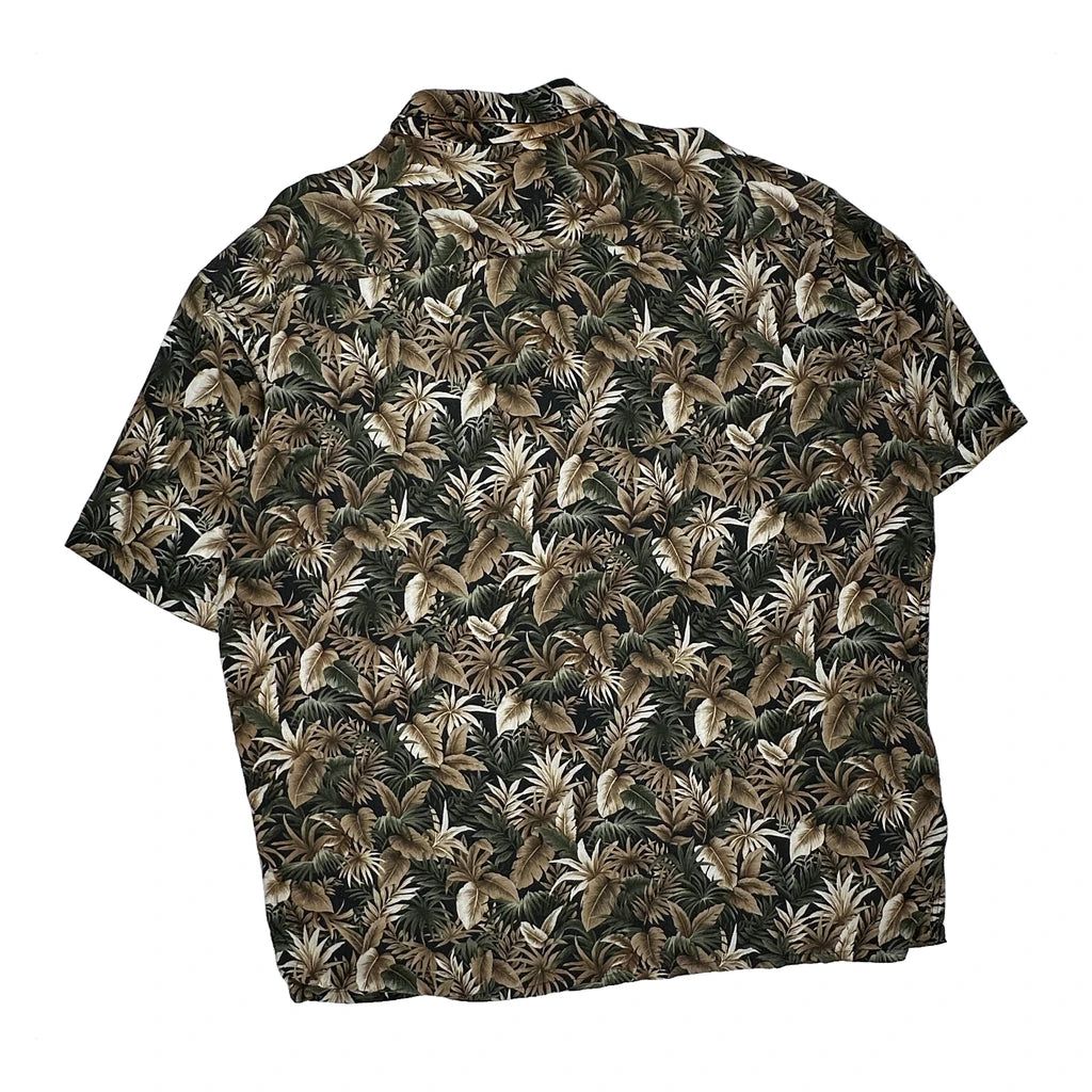 Van Heusen Floral Hawaiian Shirt - 2XL Multicoloured Viscose