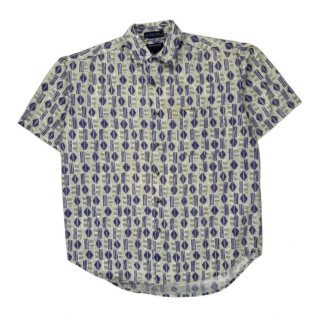 Christopher Rand Hawaiian Shirt - Medium Multicoloured Cotton