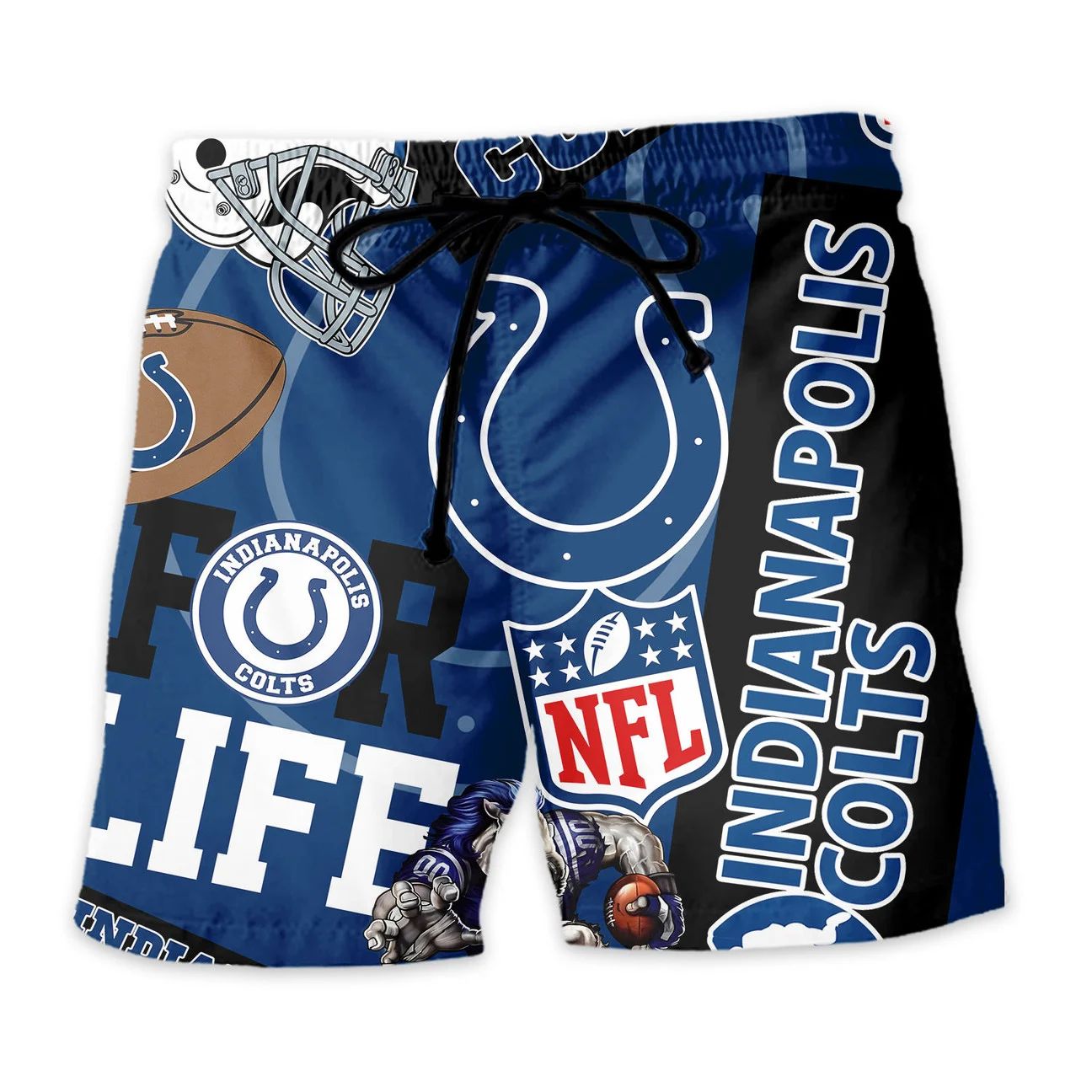 Indianapolis Colts Hawaiian Shirt For Life 758325