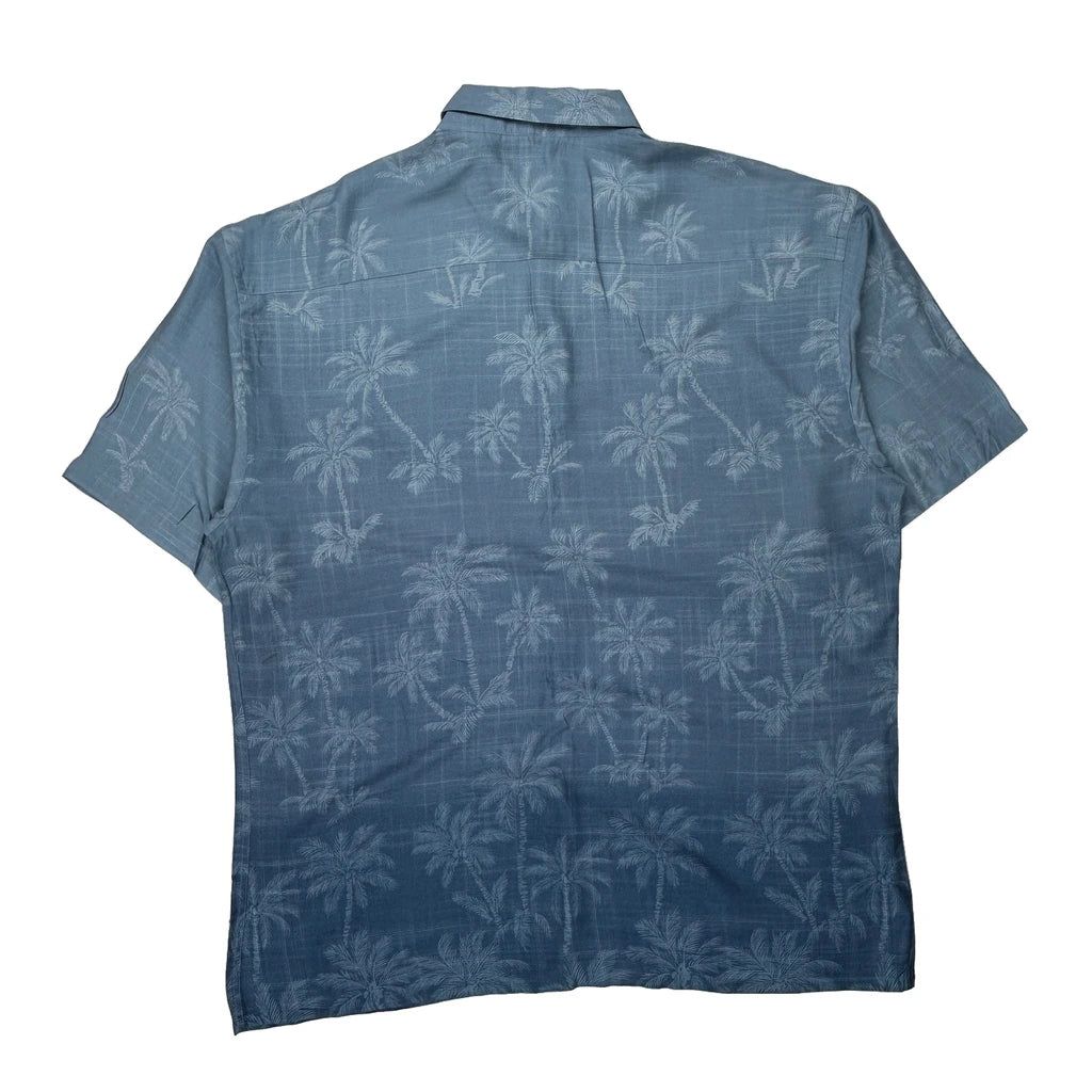 Campia Hawaiian Shirt - XL Blue Viscose