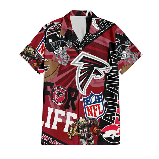 Atlanta Falcons Hawaiian Shirt For Life 857114
