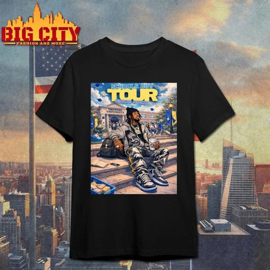 Shordie Shordie Schools Tour 2026 Poster Tee Unisex T-shirt, Sweatshirt, Hoodie (1)