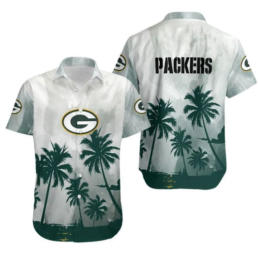 Green Bay Packers Hawaiian Shirt Island Breeze Design 791320