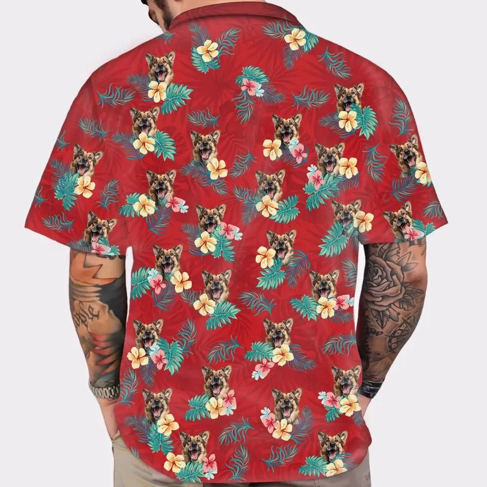 Create Your Own Hawaiian Shirt With Pet Photo