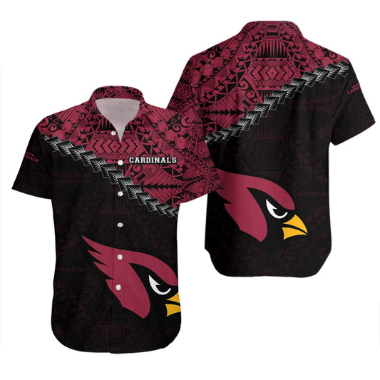 Arizona Cardinals Hawaiian Shirt Tribal Legacy Design 725871