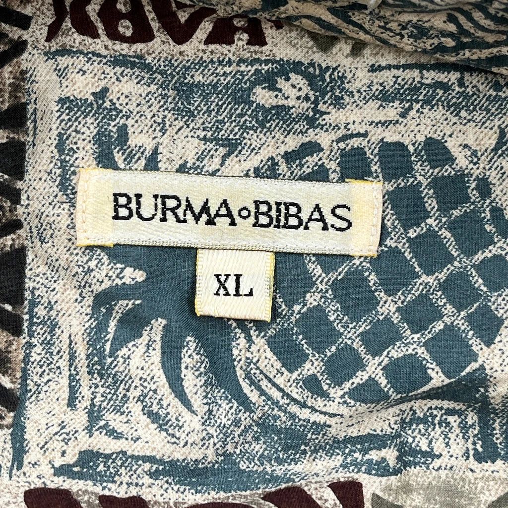 Burma Bibas Hawaiian Shirt - XL Multicoloured Cotton