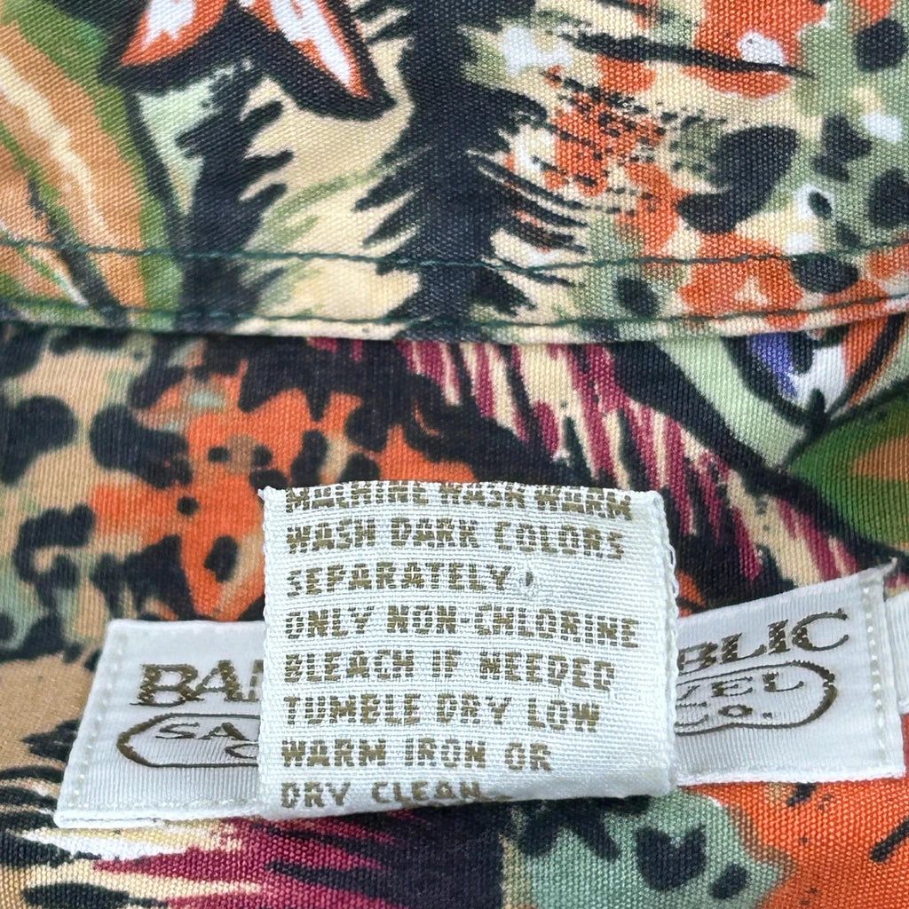 Banana Republic Hawaiian Shirt - XS Multicoloured Cotton