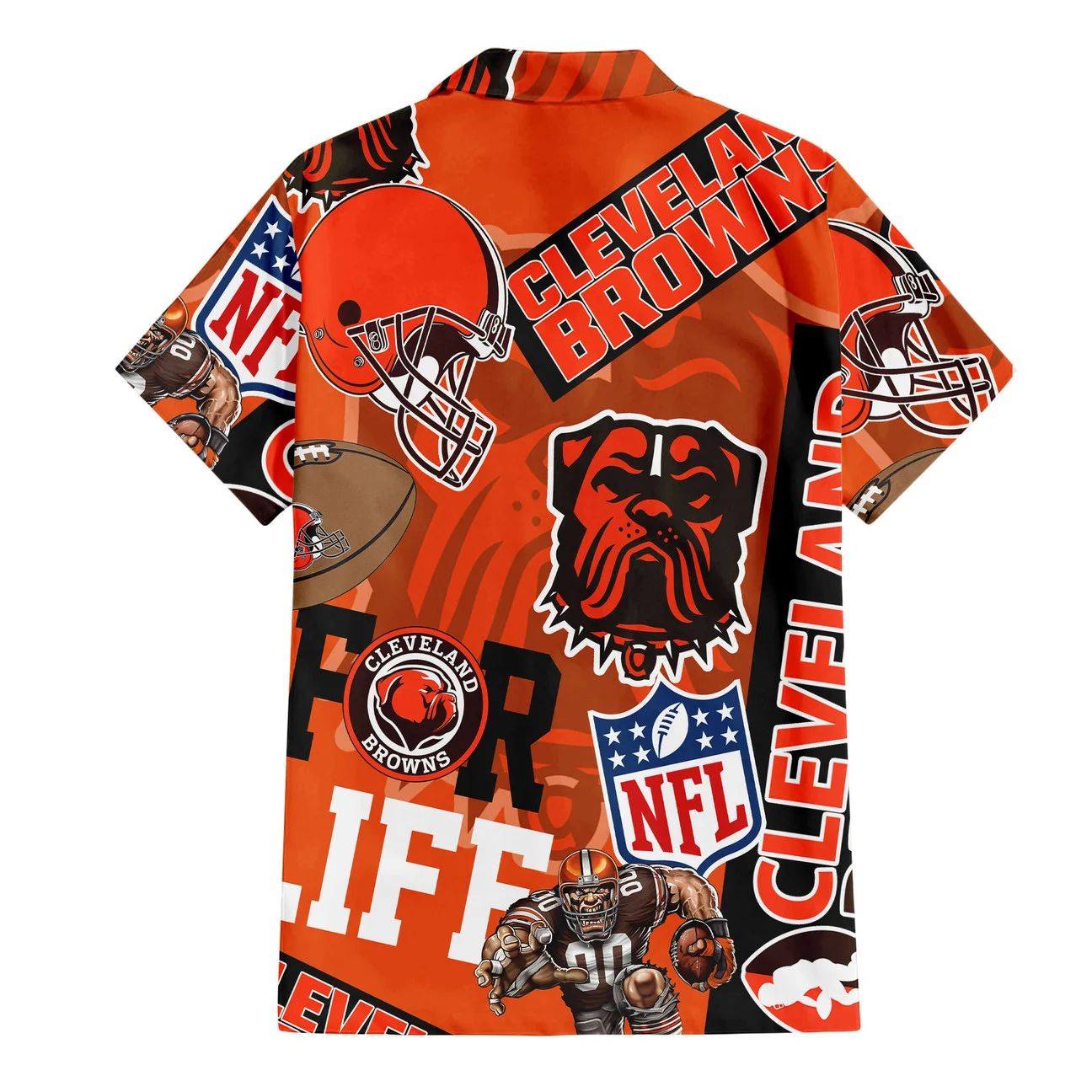 Cleveland Browns Hawaiian Shirt For Life 613401