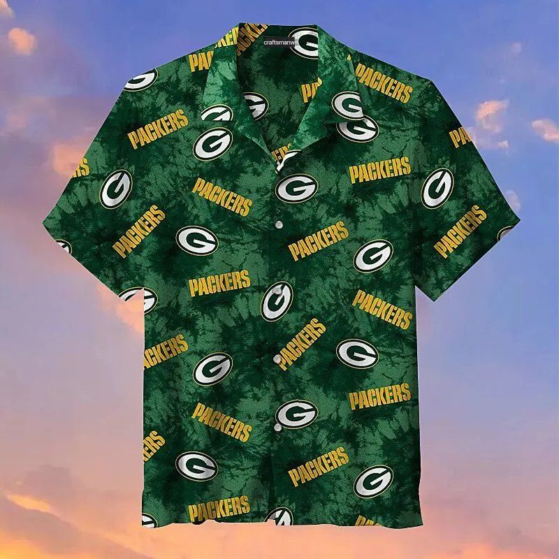 Green Bay Packers Hawaiian Shirt Classic Pattern 194579