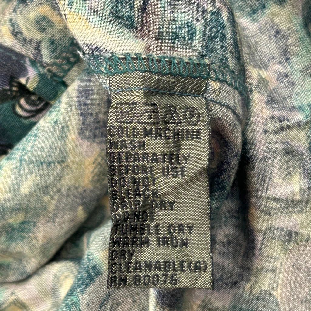 Robert Stock Hawaiian Shirt - Large Multicoloured Viscose