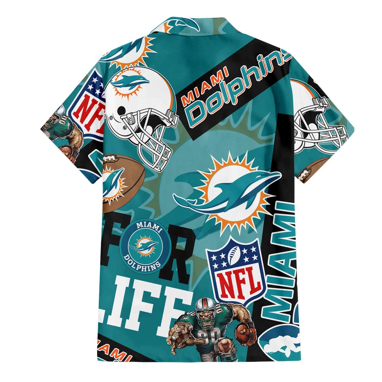 Miami Dolphins Hawaiian Shirt For Life 570815