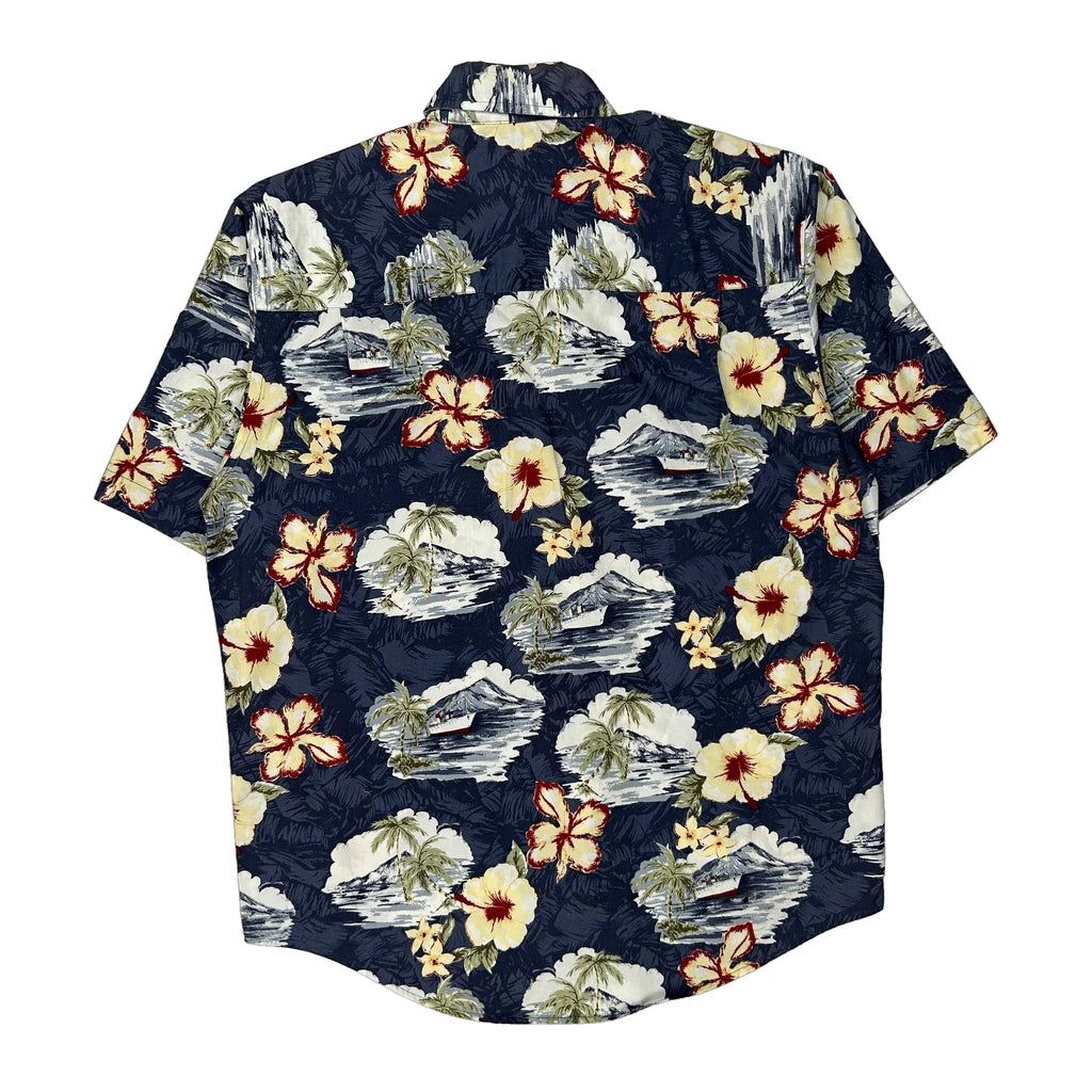 Crossings Floral Hawaiian Shirt - Small Multicoloured Cotton
