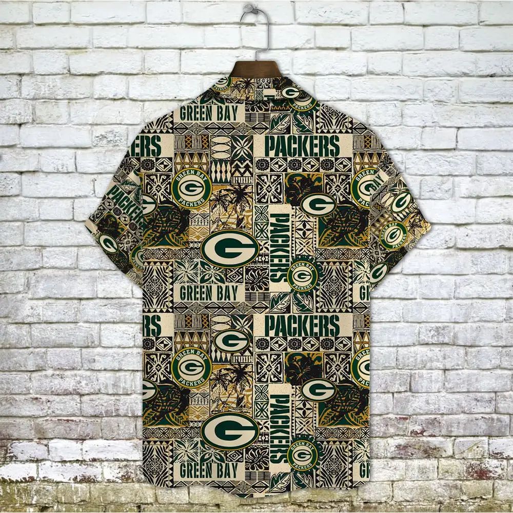 Green Bay Packers Tribal Heritage Hawaiian Shirt 642791