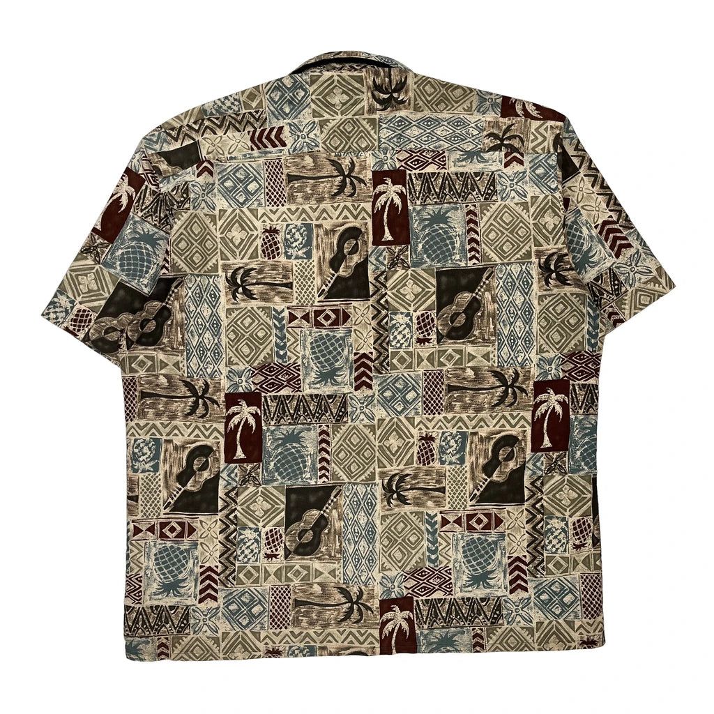 Burma Bibas Hawaiian Shirt - XL Multicoloured Cotton