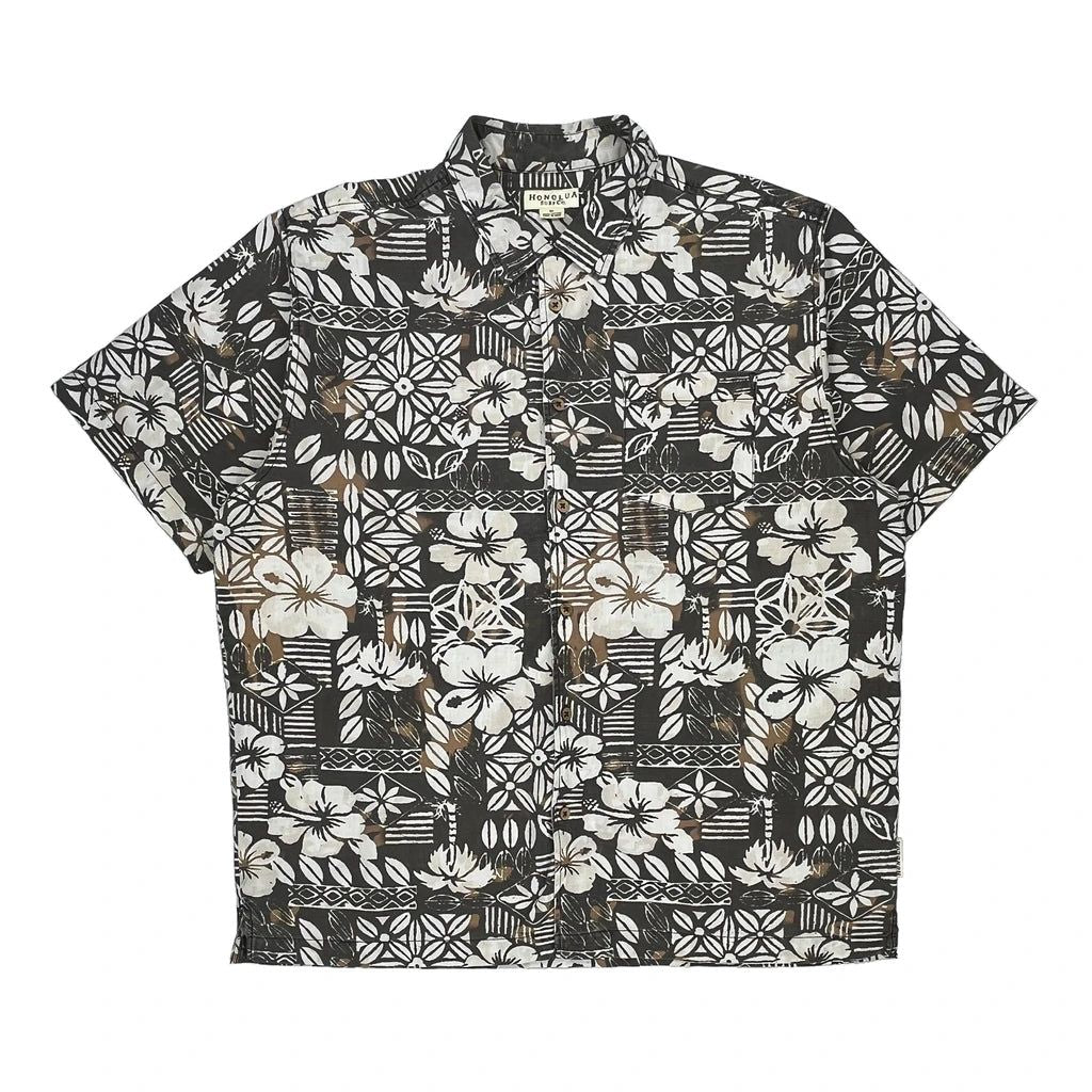 Honolua Hawaiian Shirt - XL Multicoloured Cotton