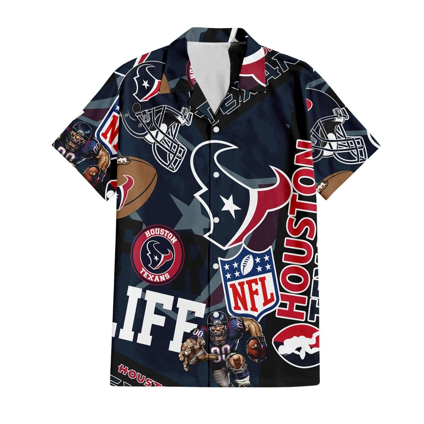 Houston Texans Hawaiian Shirt For Life 571490