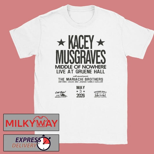 Kacey Musgraves New Braunfels Tour May 3 2026 Limited shirt