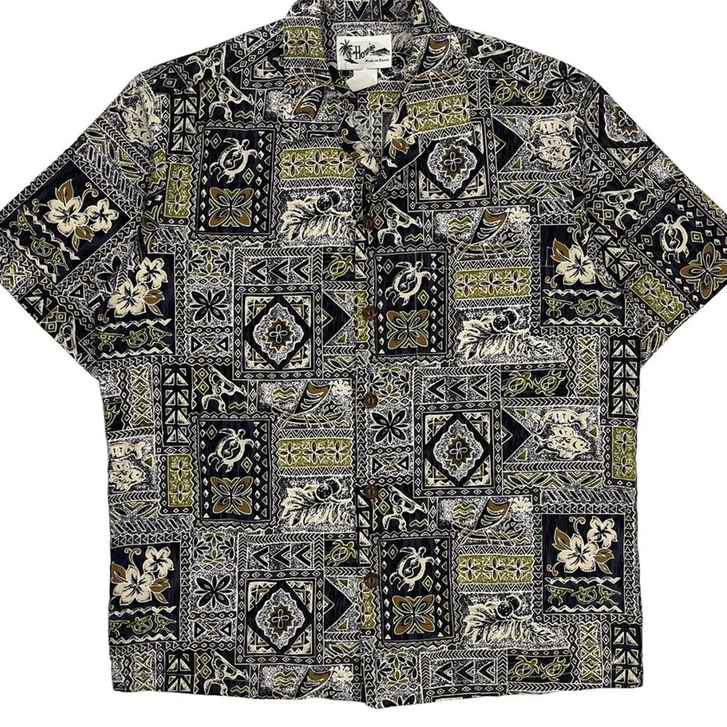 Howie Hawaiian Shirt - Small Multicoloured Cotton