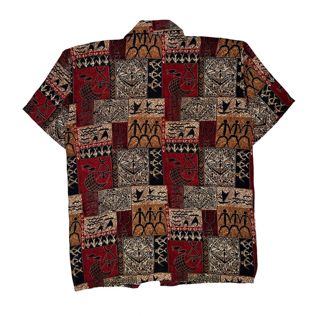 Unbranded Hawaiian Shirt - XL Multicoloured Cotton