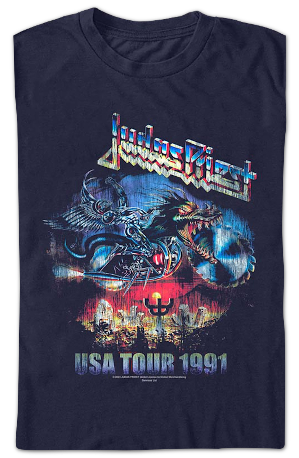 USA Tour 1991 Judas Priest T-Shirt