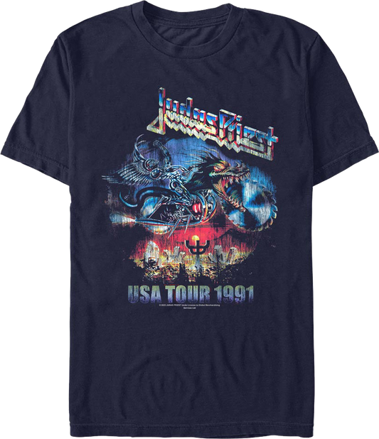 USA Tour 1991 Judas Priest T-Shirt
