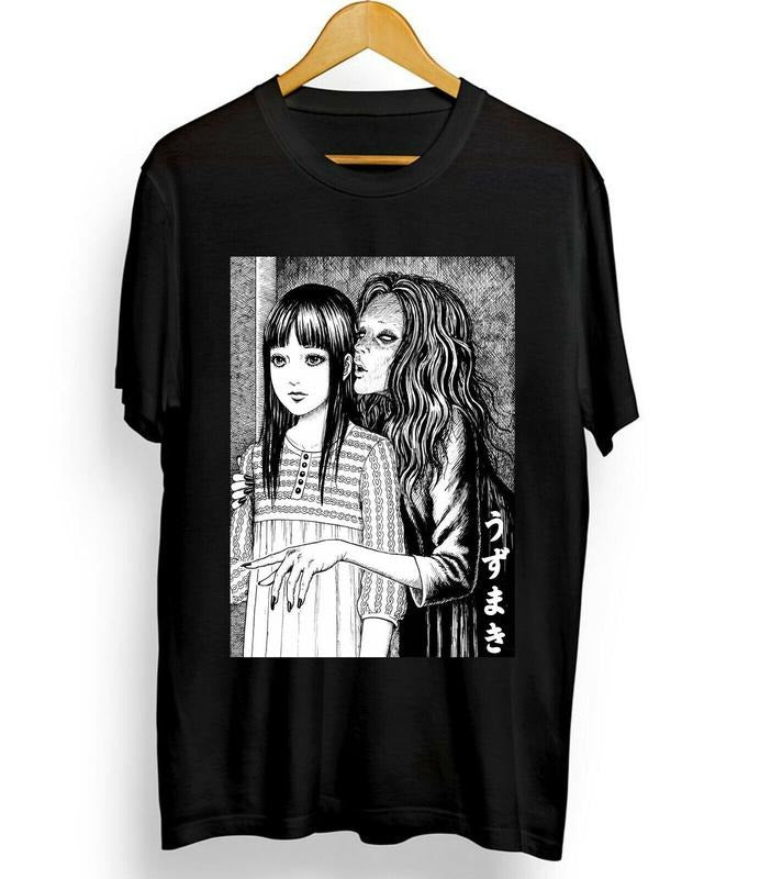 uzumaki junji Ito Tomie horror manga anime top new unisex T-Shirt S-4XL Hoodie, Sweatshirt | InkThreadWorks.com