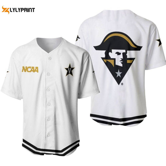 Vanderbilt Commodores Classic White With Mascot Gift For Vanderbilt Commodores Fans Baseball Jersey Gifts for Fans - lylyprint.com