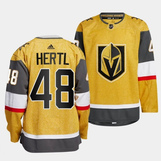 vegas golden knights #48 tomas hertl home gold