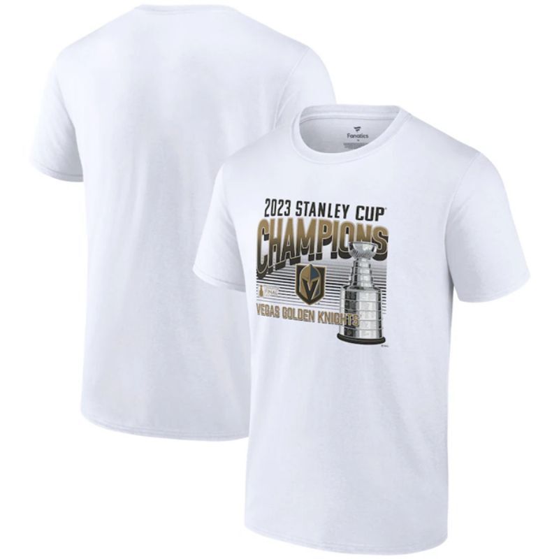 vegas golden knights white 2023 stanley cup champions t-shirt
