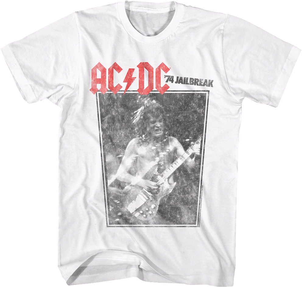 Vintage '74 Jailbreak ACDC Shirt