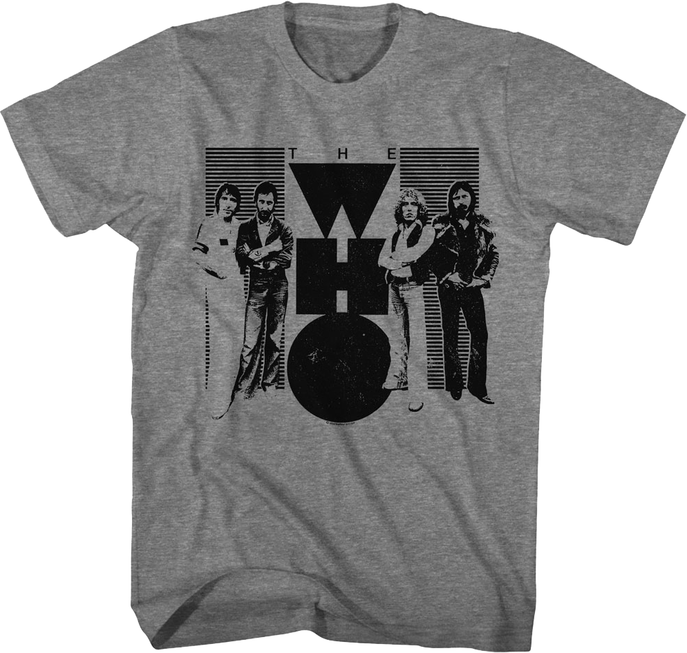 Vintage Band Photo The Who T-Shirt