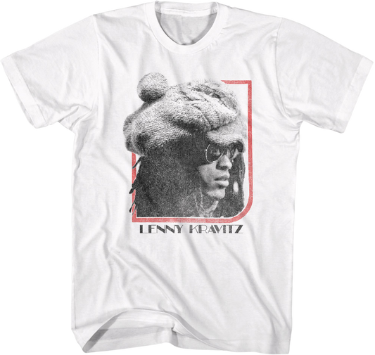 Vintage Black & White Photo Lenny Kravitz T-Shirt